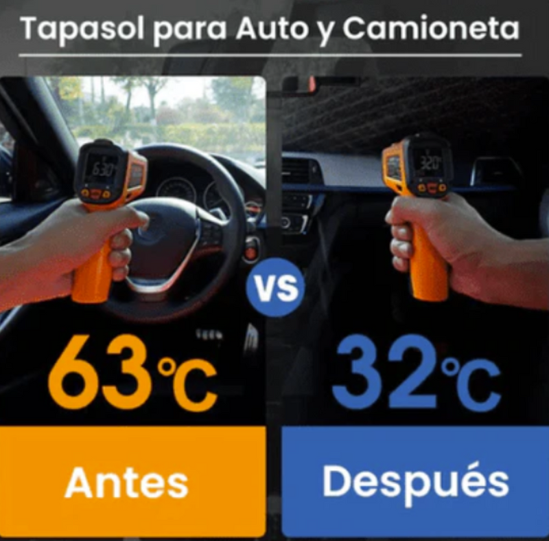 TAPASOL MULTIFUNCIONAL PARA VEHICULO