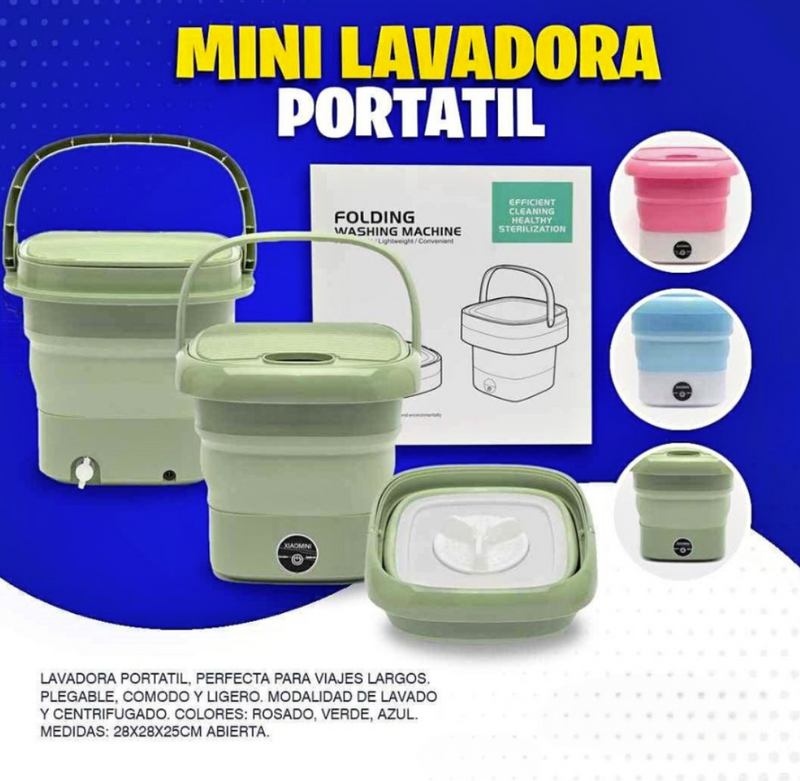 MINI LAVADORA PLEGABLE